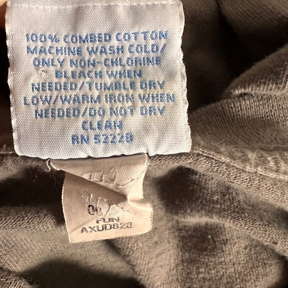 Crazy Shirts Long Sleeve T Shirt Men's Size L Aloha Hawaii Graphic Print Gray - Picture 11 of 11